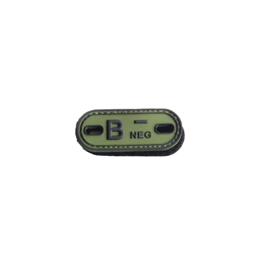 PVC Σήμα Ομάδα Αίματος B+, Φαιοπράσινο VAL47748 trazeras|VAL47748