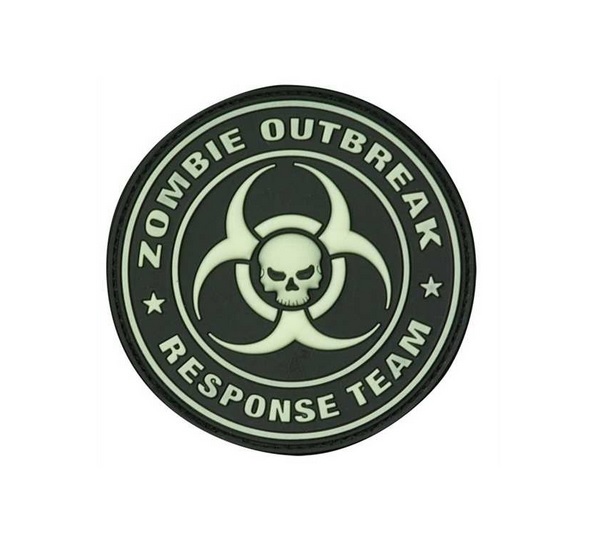 PVC Σήμα 3D Velcro Zombie Outbreak Response Team της Jackets to Go REC29460 trazeras|REC29460
