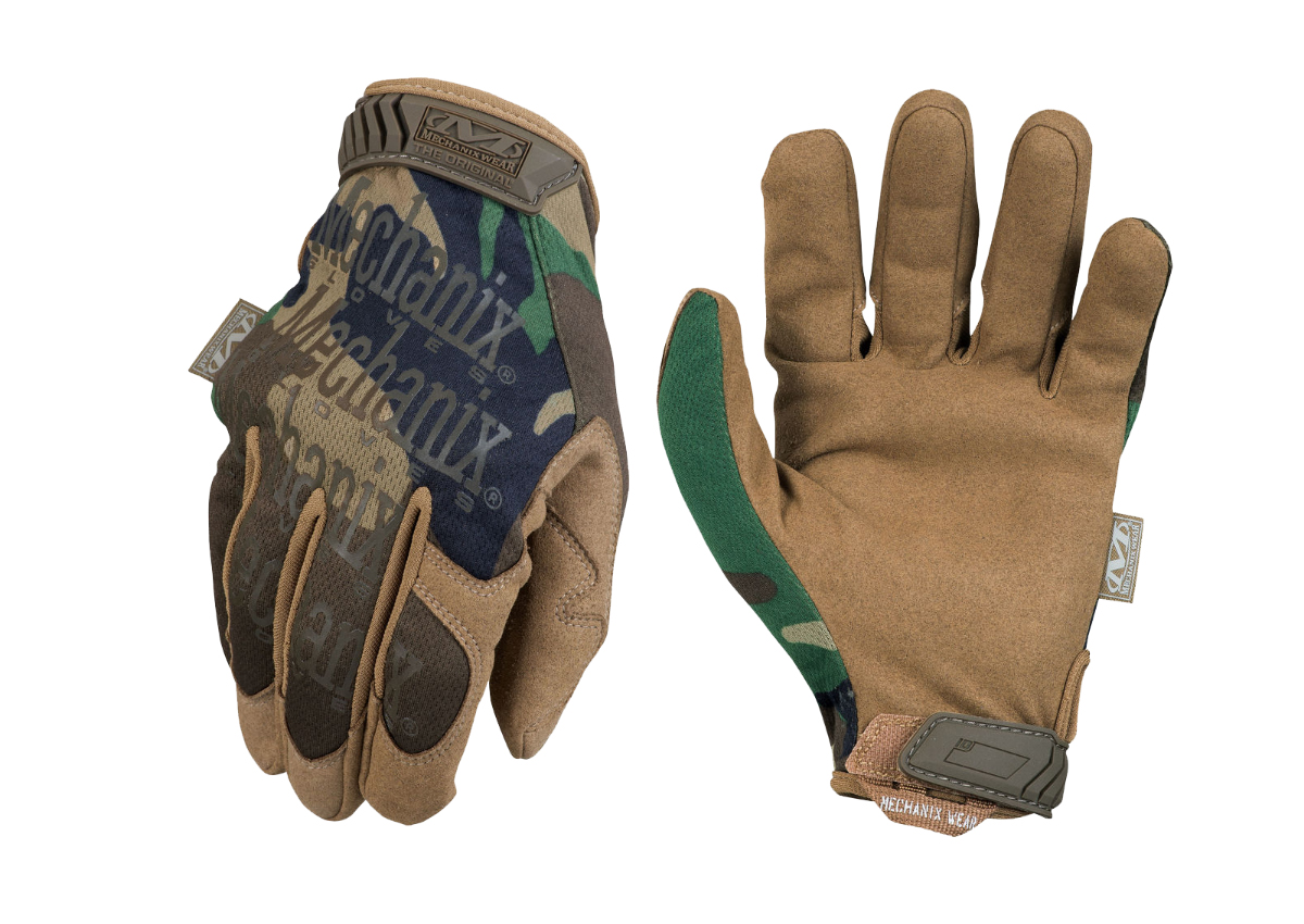 Γάντια The Original (Woodland Camo) της Mechanix VAS06084 trazeras|VAS06084