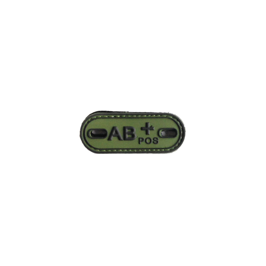PVC Σήμα Ομάδα Αίματος AB+, Φαιοπράσινο VAL47749 trazeras|VAL47749