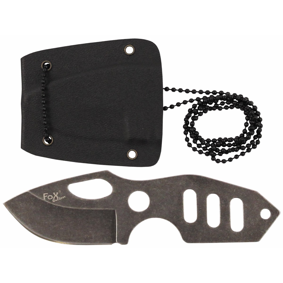 Μαχαίρι Neck με Θήκη Λαιμού της Fox Outdoors MAX25498 trazeras|MAX25498