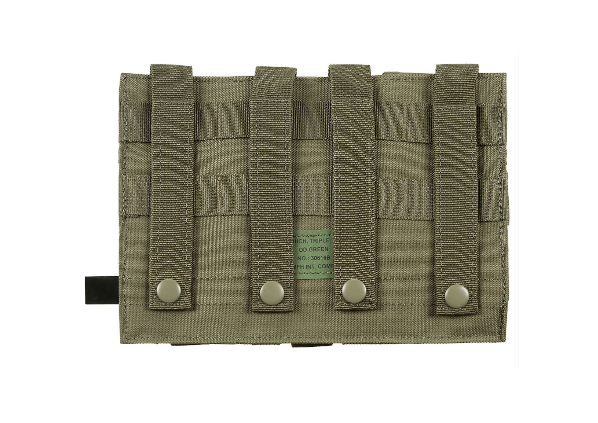 Τριπλή Θήκη Γεμιστήρων Molle (Χακί) της Max Fuchs MAX25508 trazeras|MAX25508