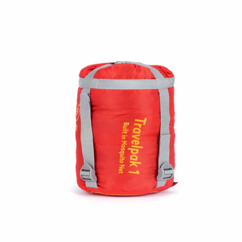 Υπνόσακος Travelpak 1, +7/+2°C (Κόκκινο) της Snugpak TSO52667 trazeras|TSO52667