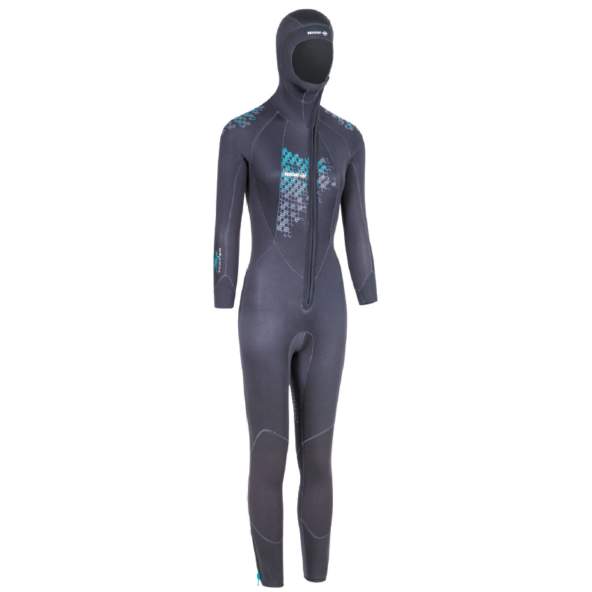 Στολή Κατάδυσης Alize Overall Collar με Κουκούλα της Beuchat UNI54349 trazeras|UNI54349