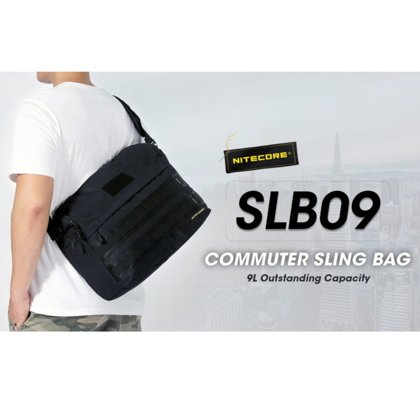 Τσάντα Movie EDC SLB09, High Strength 500D Polyester Fabric, 9L της Nitecore VAS58482 trazeras|VAS58482
