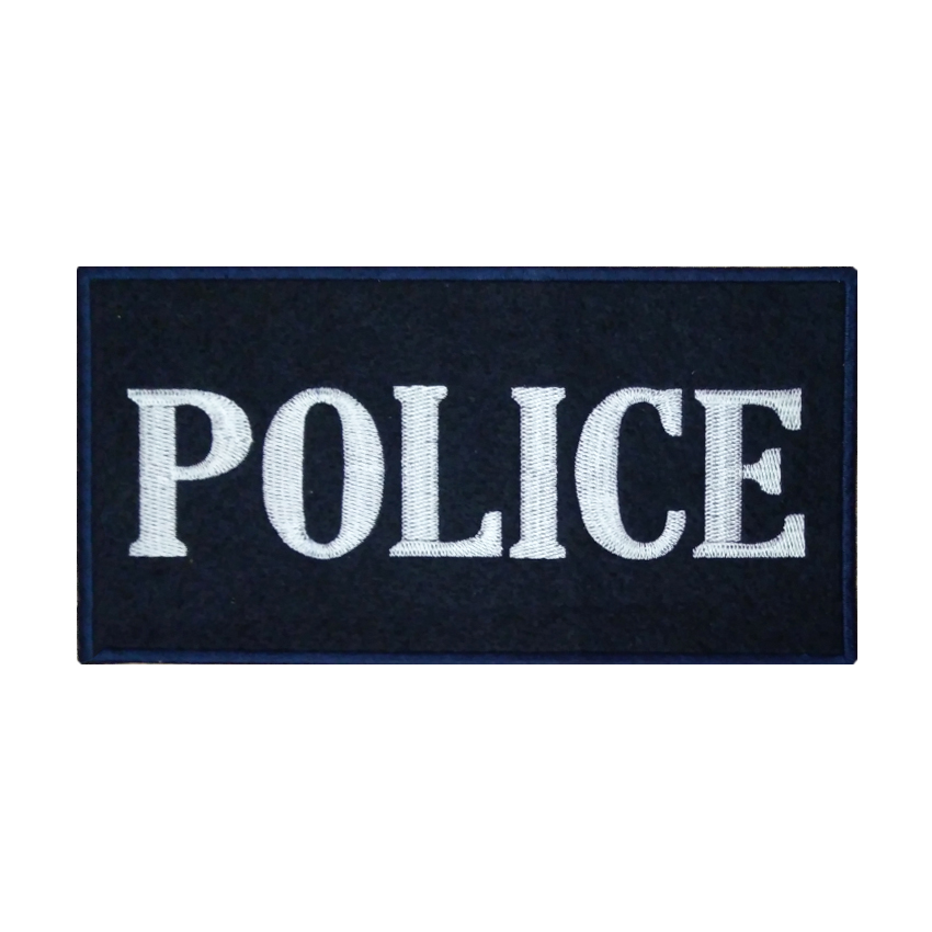 Σήμα Πλάτης Police (Μαύρο με Λευκό) της Chris CHR54062 trazeras|CHR54062