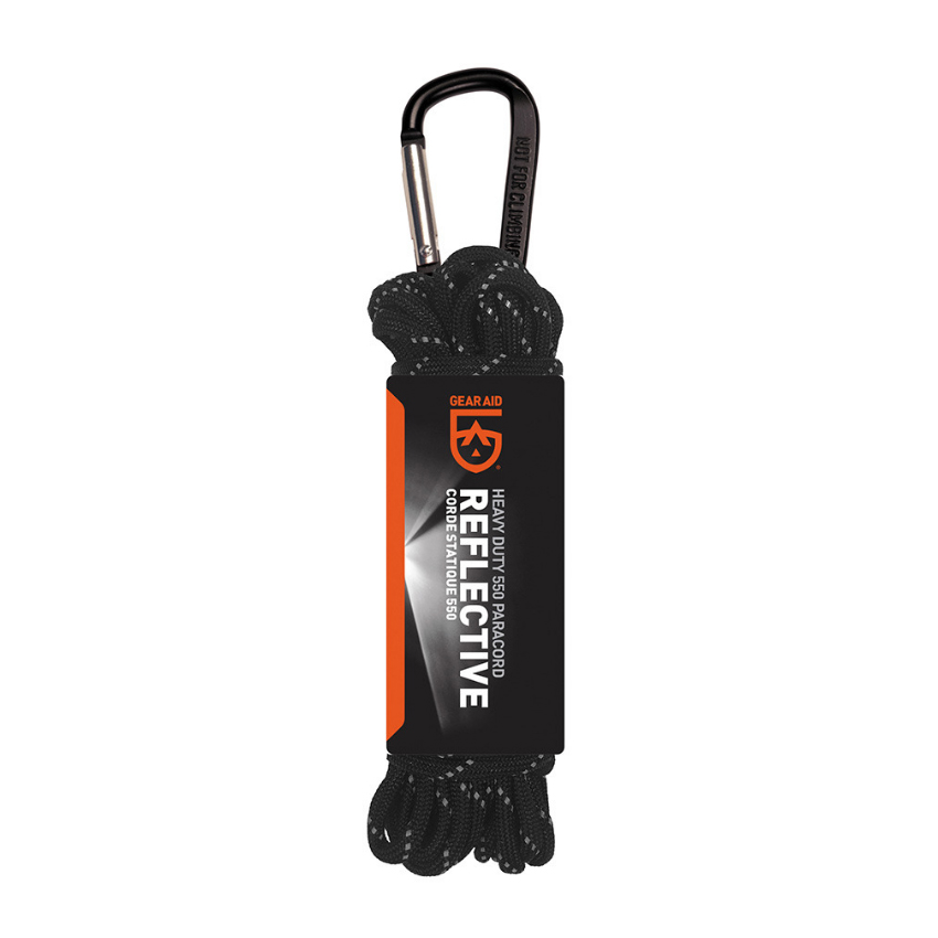 Σχοινί 550 Paracord / 9m (Μαύρο) της Gear Aid UNI54152 trazeras|UNI54152