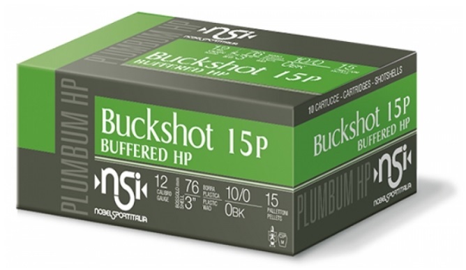 Φυσίγγια 45γρ. Buffered Buckshot HP, 12/76/23, 15/Βολο της NSI TOY43623 trazeras|TOY43623