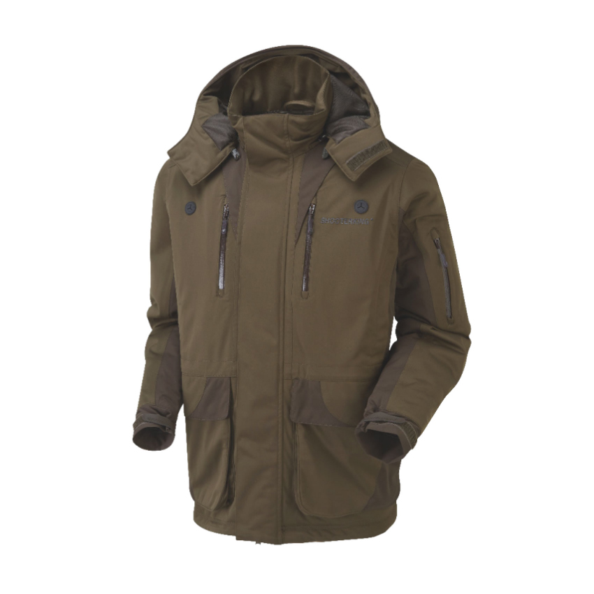 Ισοθερμικό Αδιάβροχο Τζάκετ Huntflex Jacket με Επένδυση Primaloft της Shooterking AKA56012 trazeras|AKA56012