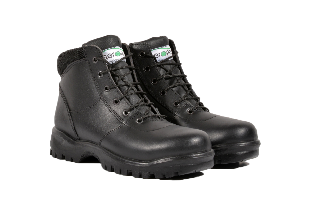 Ημιάρβυλο Δερμάτινo Mod.410 Mid 6'' (Black) της Aeropelma Duetto AER0956 trazeras|ARM0956