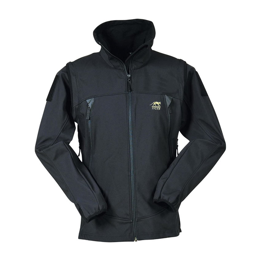 Αντιανεμική Ζακέτα Softshell Fleece Rio Grande Zip-Off με Αφαιρούμενα Μανίκια (Μαύρο) της Tasmania Tiger, SUR57214 trazeras|SUR57214