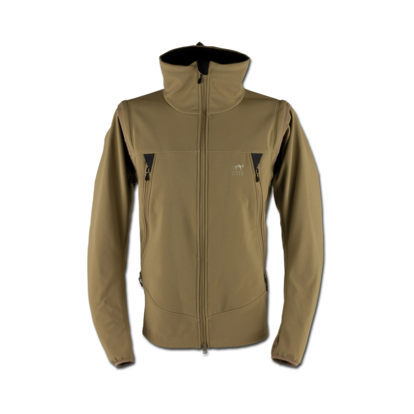 Αντιανεμική Ζακέτα Softshell Fleece Rio Grande Zip-Off με Αφαιρούμενα Μανίκια (Coyote) της Tasmania Tiger, SUR57215 trazeras|SUR57215