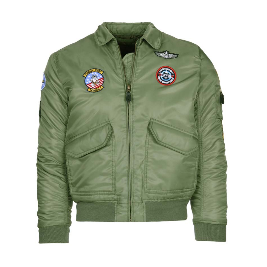 Παιδικό Μπουφάν Kids CWU (Χακί) της Fostex Garments VAN56474 trazeras|VAN56474