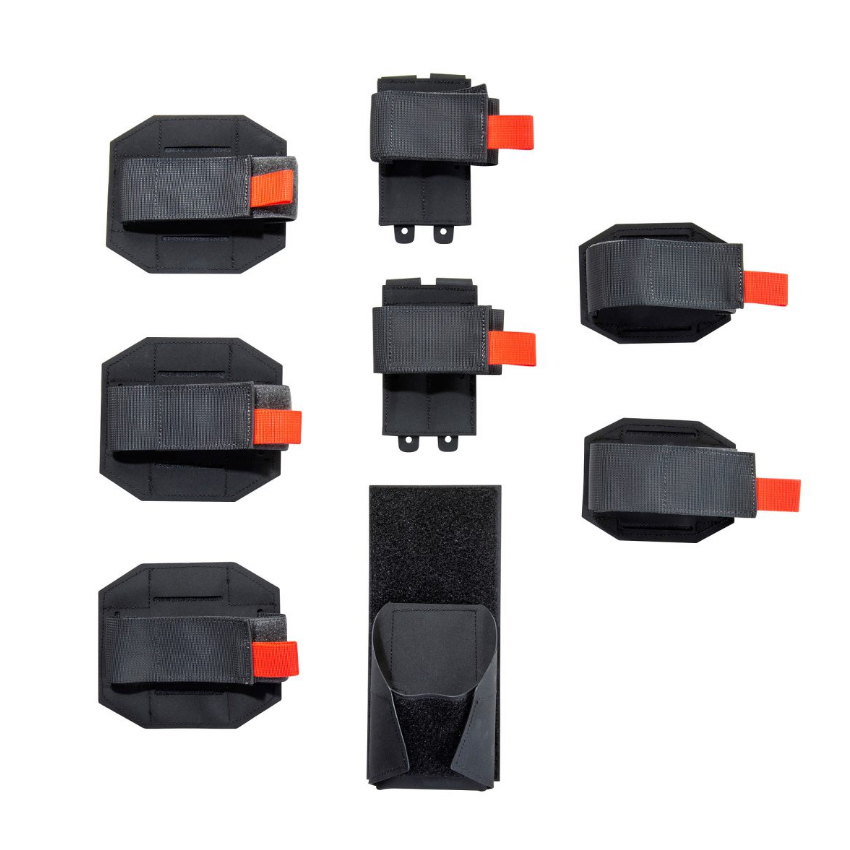 Συνδυαστικό Σετ από Ελαστικούς Ιμάντες TT Modular WPN Fixation Set VL για Τοποθέτηση Όπλ. και Γεμιστήρων (Μαύρο) της Tasmanian Tiger SUR57911 trazeras|SUR57911