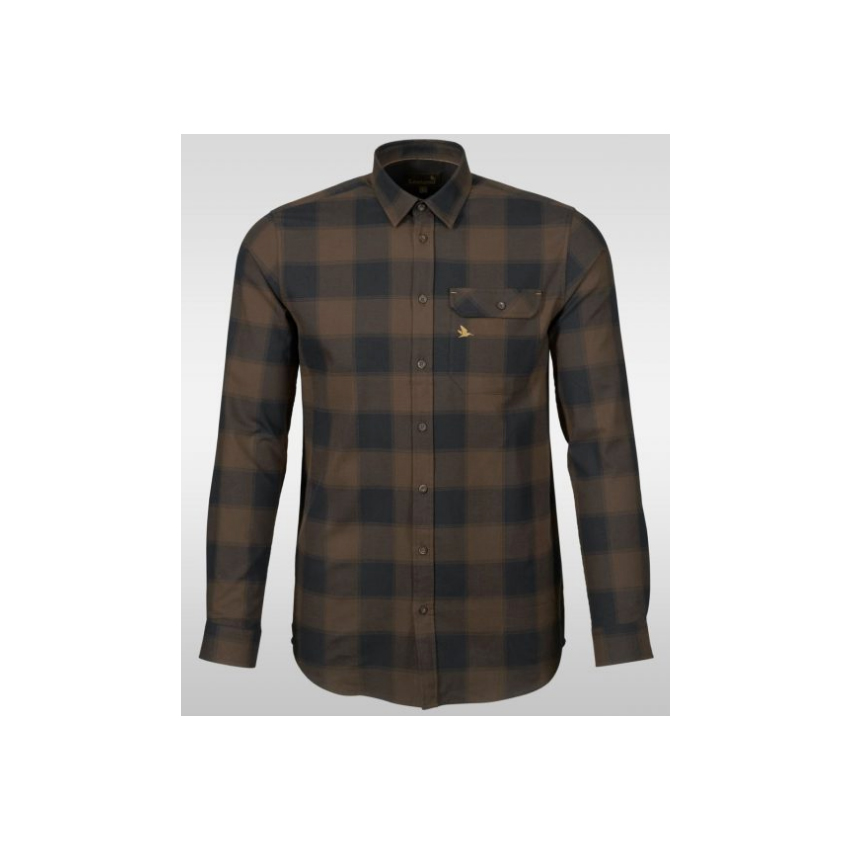 Πουκάμισο Κυνηγίου Highseat (Hunter Brown) της Seeland LAM55137 trazeras|LAM55137