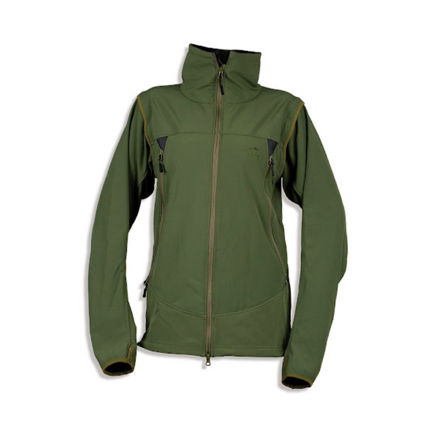 Αντιανεμική Ζακέτα Softshell Fleece Rio Grande Zip-Off με Αφαιρούμενα Μανίκια (Πράσινο) της Tasmania Tiger, SUR57216 trazeras|SUR57216