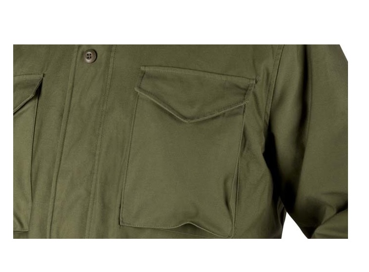 Χειμερινό Τζάκετ με Επένδυση M65 Nyco Sateen (Black) της Helikon-Tex LIK73221 trazeras|LIK73221