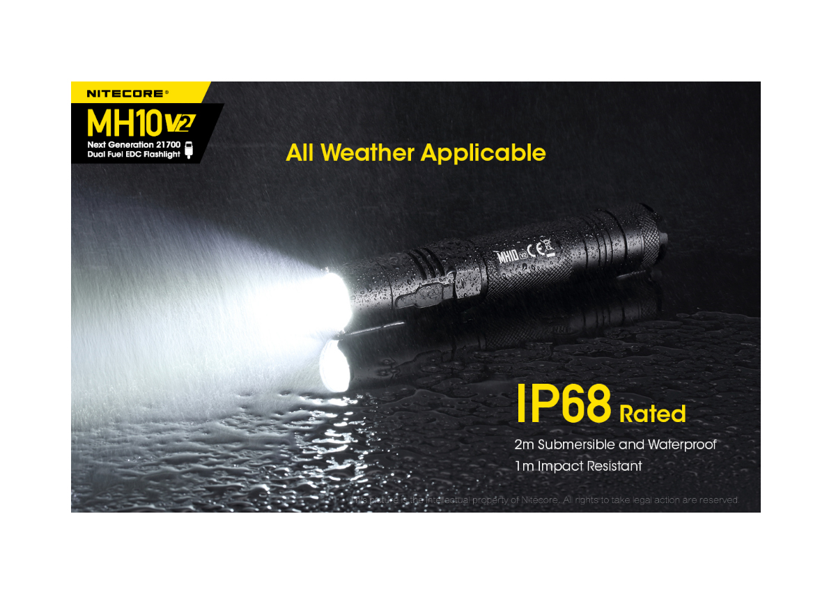 Φακός Led Multi Task Hybrid MH10V2 της Nitecore VAS53888 trazeras|VAS53888