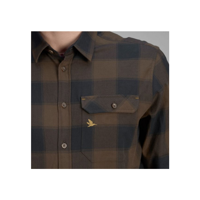 Πουκάμισο Κυνηγίου Highseat (Hunter Brown) της Seeland LAM55137 trazeras|LAM55137