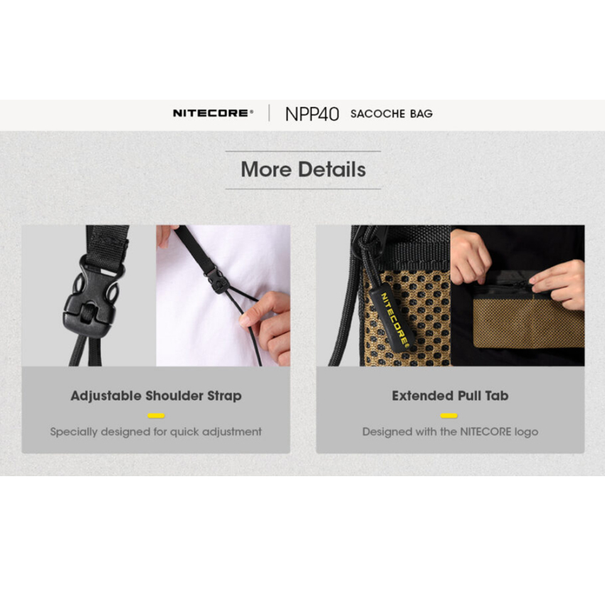 Τσαντάκι Pocket Pouch NPP50 της Nitecore VAS58483 trazeras|VAS58483