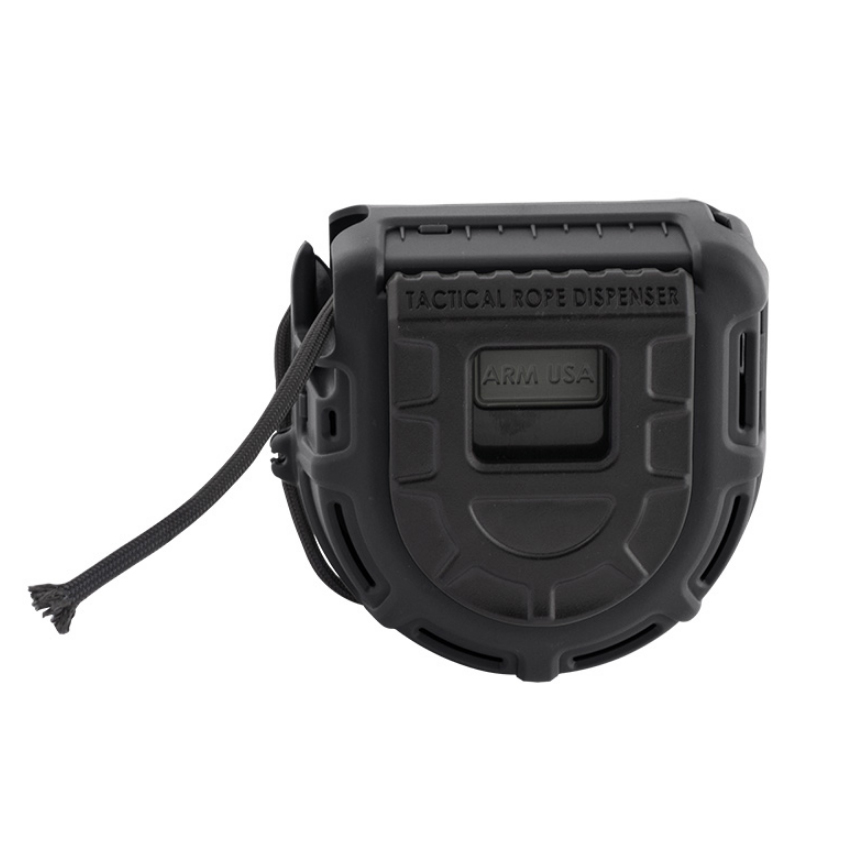 Σχοινί Γενικής Χρήσης 15m. με Μηχανισμό Rope Tactical Dispenser (Μαύρο) της ARM REC51950 trazeras|REC51950