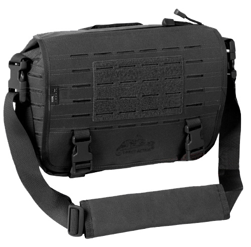 Τσάντα Ώμου Small Messenger Bag (Μαύρο) της Helikon-Tex HEL37437 trazeras|HEL37437