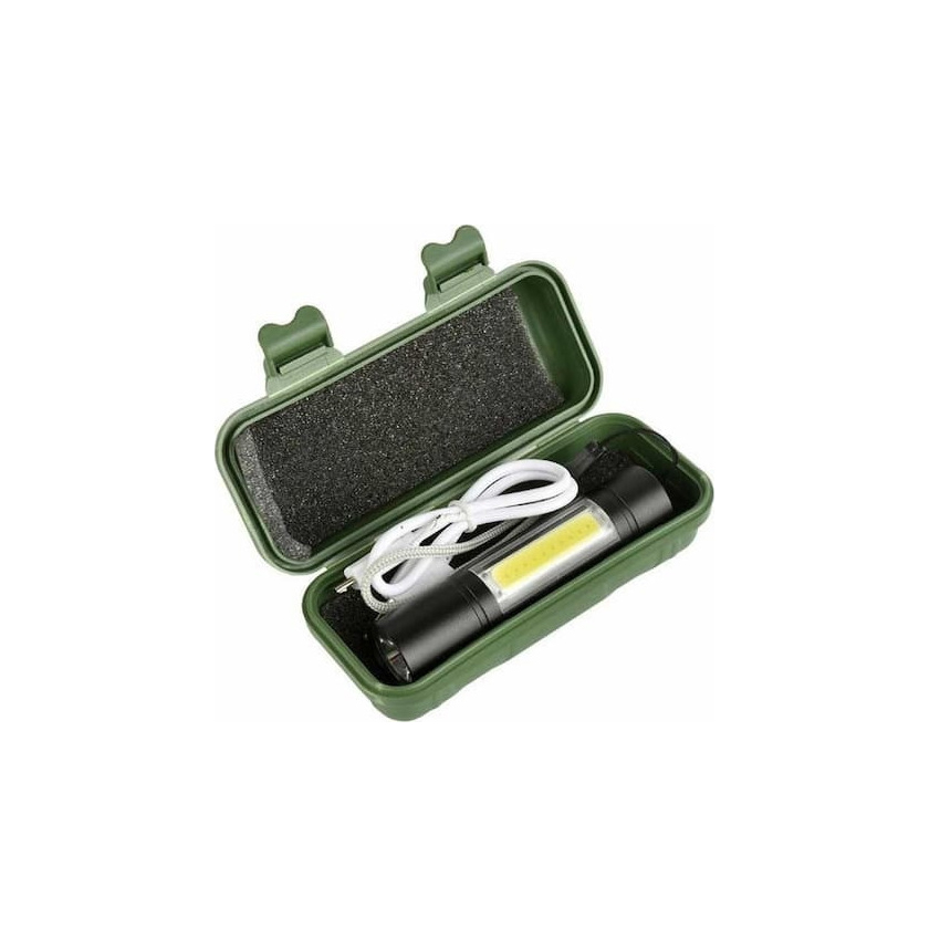 Mini Επαναφορτιζόμενος Φακός BL-513 (800 Lumens) της Trazeras Army KSMB55946 trazeras|TRD55946