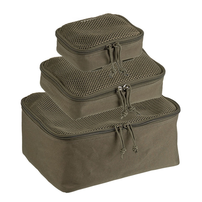 Τσαντάκια Γενικής Χρήσης 3 σε 1, Mesh Pouch (Πράσινο) της Mil-Tec STU44910 trazeras|STU44910