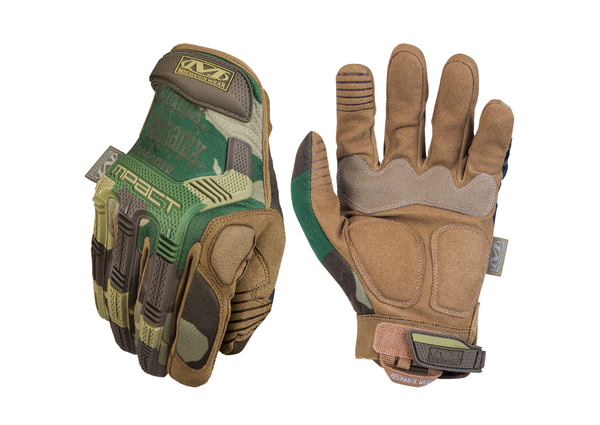 Γάντια M-Pact (Woodland Camo) της Mechanix VAS25127 trazeras|VAS25127