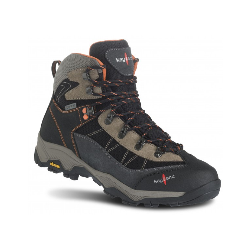 Μποτάκια Taiga Gore-Tex, Mid 6'' (Black / Beige) της Kayland GOR56988 trazeras|GOR56988