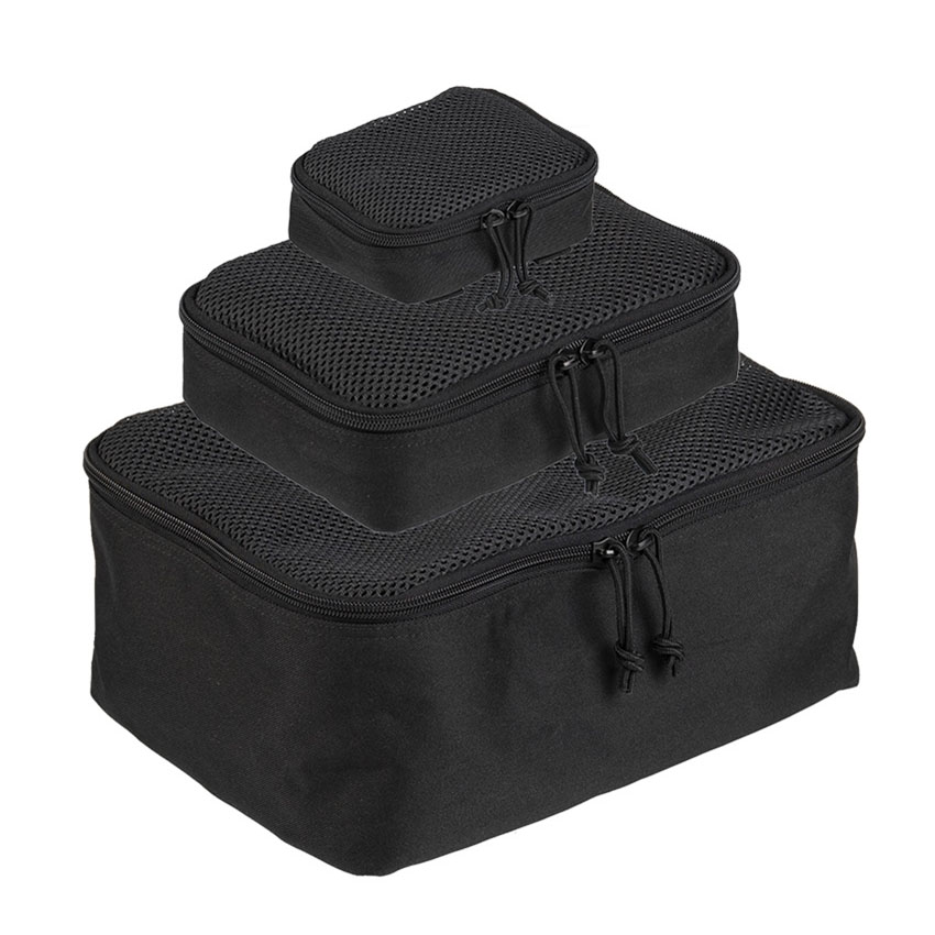 Τσαντάκια Γενικής Χρήσης 3 σε 1, Mesh Pouch (Black) της Mil-Tec STU44911 trazeras|STU44911