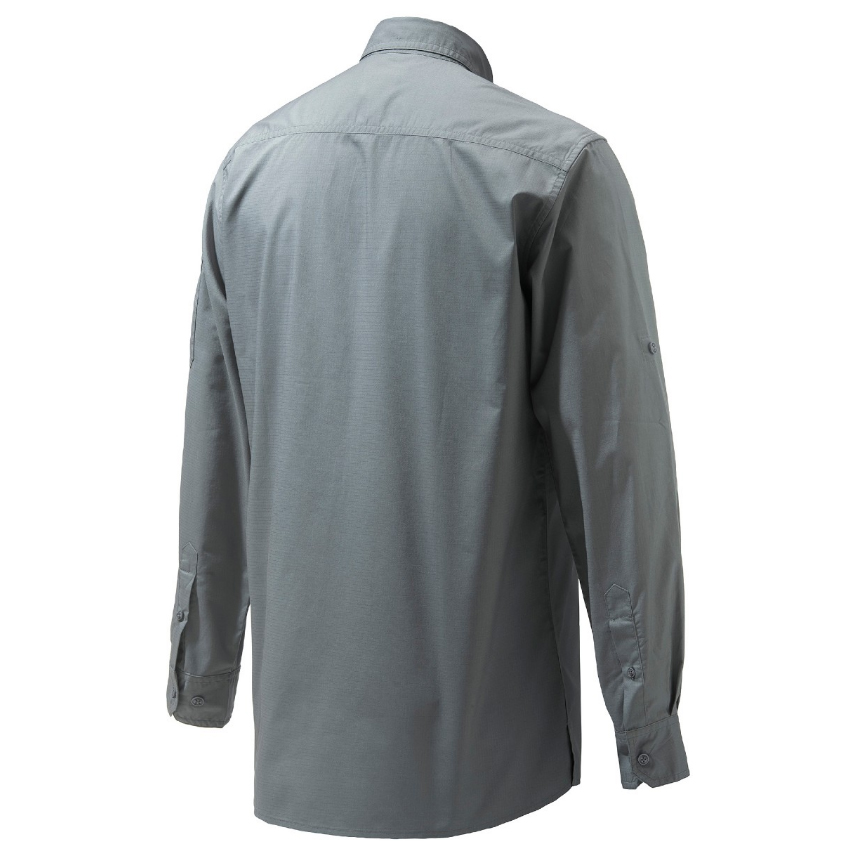 Πουκάμισο Mortirolo Shirt Long Sleeves (Γκρι) της Beretta KAL56765 trazeras|KAL56765