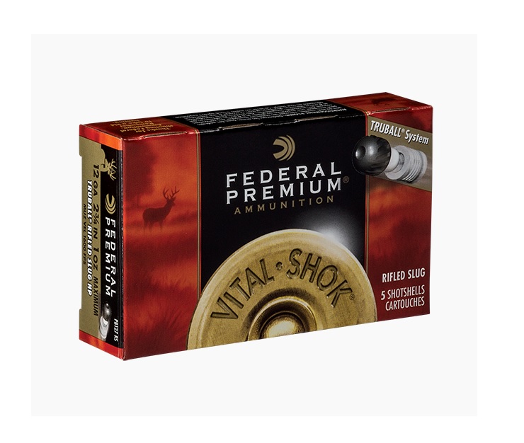 Μονόβολα Φυσίγγια PB127RS, Truball Premium Vital Shok, 5τμχ. της Federal Premium KIR35693 trazeras|KIR35693