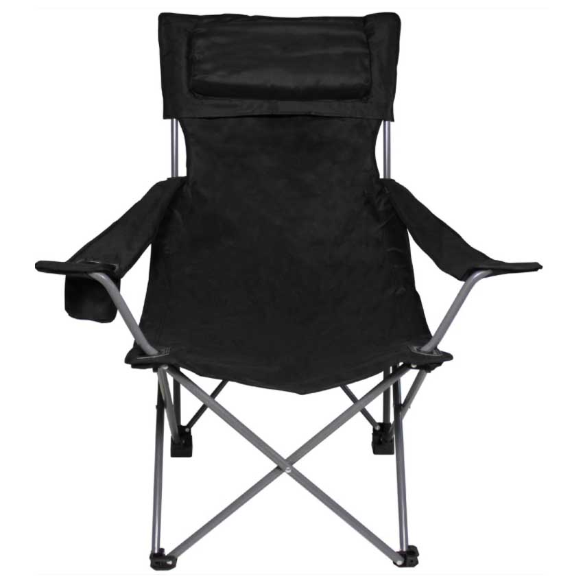Πτυσσόμενη Καρέκλα Deluxe (Μαύρη) της Fox Outdoors, MAX49255 trazeras|MAX49255