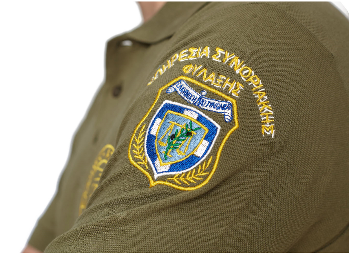 Κοντομάνικη Μπλούζα Polo Συνοριοφυλακής Boarder Police (Πράσινη) της Pentagon PEN53619 trazeras|PEN53619