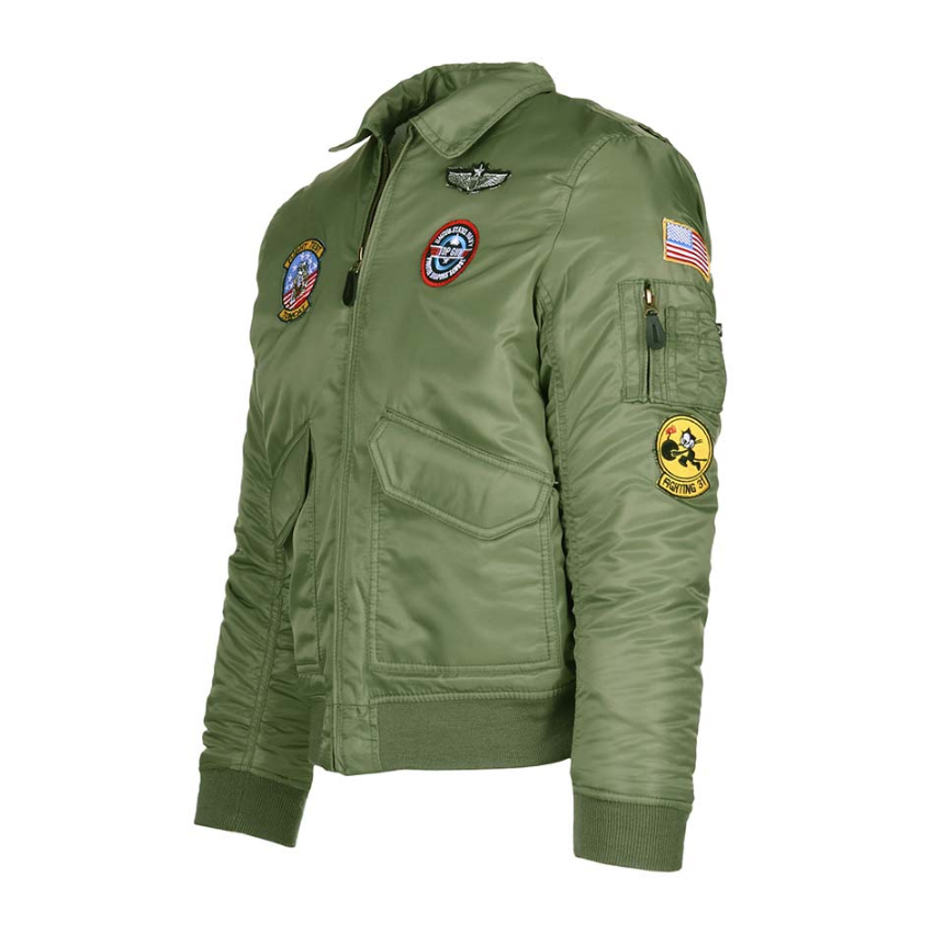Παιδικό Μπουφάν Kids CWU (Χακί) της Fostex Garments VAN56474 trazeras|VAN56474