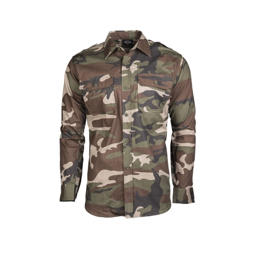 Πουκάμισο Μάχης Field Shirt (Camo) της Mil-Tec STU32069 trazeras|STU32069
