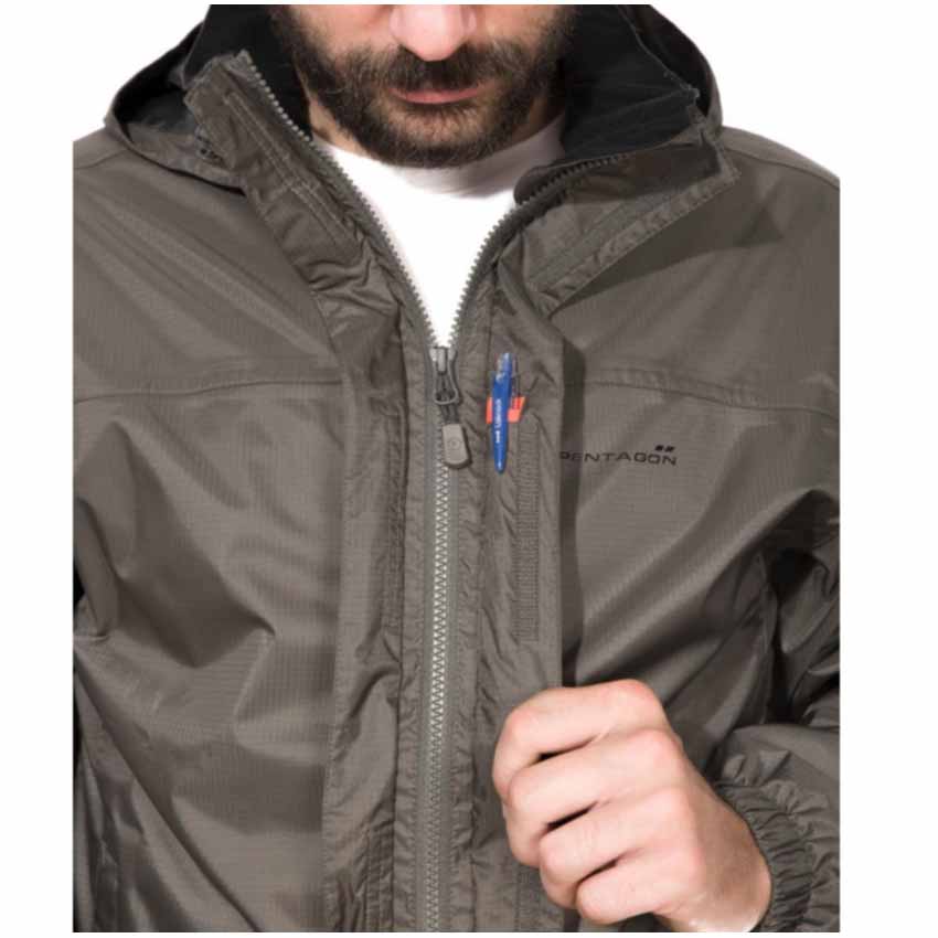 Αδιάβροχο Τζάκετ Atlantic Rain (Coyote) της Pentagon PEN25695 trazeras|PEN25695