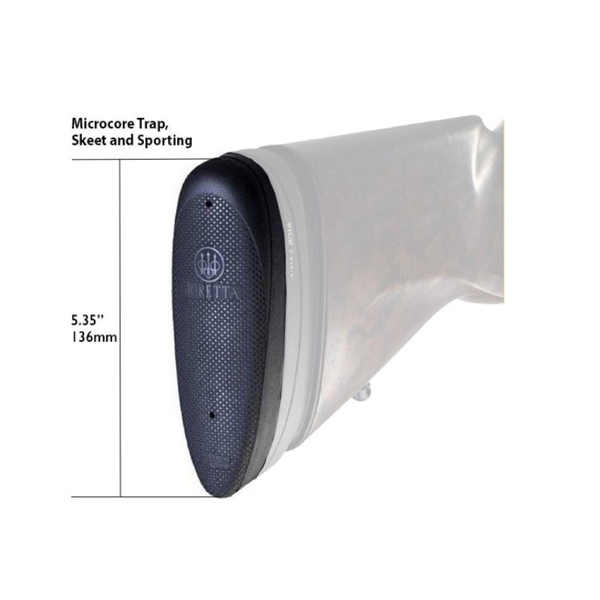 Ελαστικό Πέλμα Κοντακίου Microcore Skeet, 28mm (Μαύρο) της Beretta KIR56727 trazeras|KIR56727