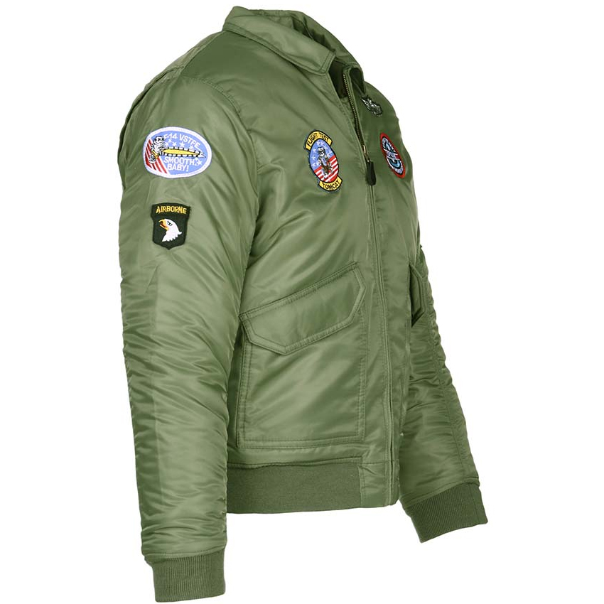 Παιδικό Μπουφάν Kids CWU (Χακί) της Fostex Garments VAN56474 trazeras|VAN56474