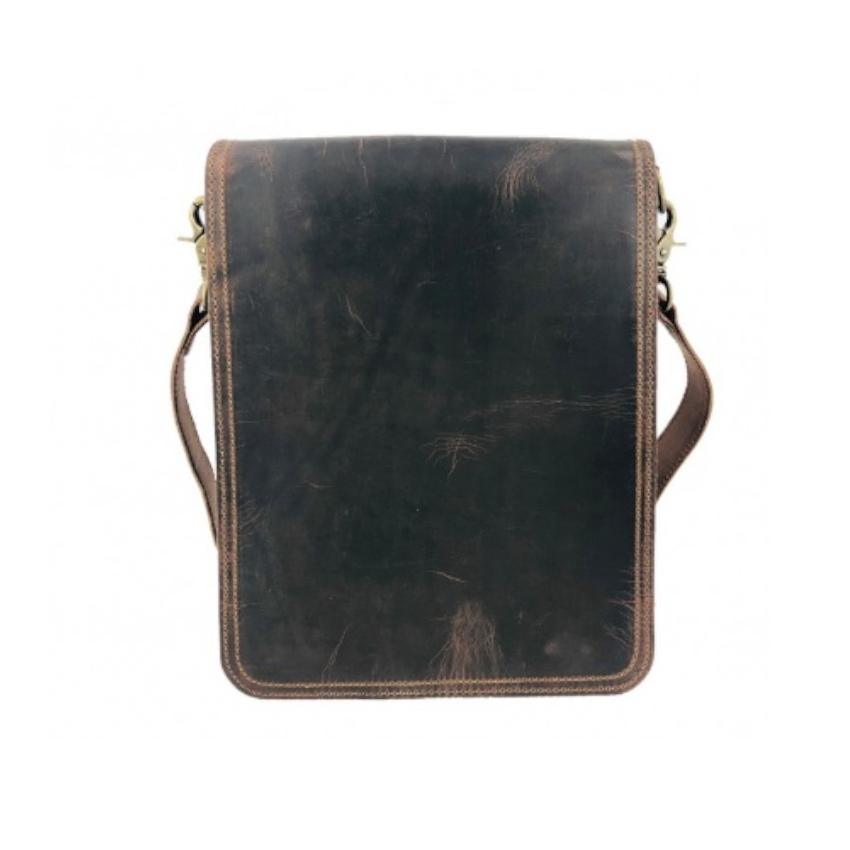 Δερμάτινο Τσαντάκι Unisex Mod.324 (Mαύρο) της Kouros KOU47108 trazeras|KOU47108