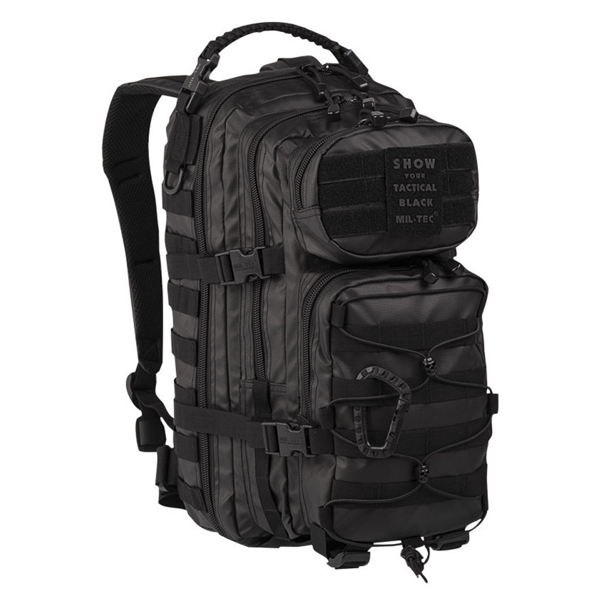 Σακίδιο Polyester, Molle 20 lit. Assault SM Tactical (Μαύρο) της Mil-Tec STU33669 trazeras|STU33669