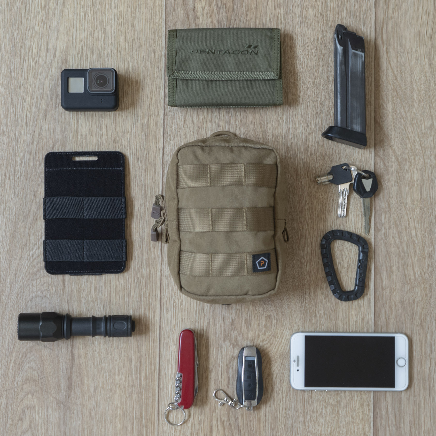 Θήκη Keros Pouch (Black) της Pentagon PEN34063 trazeras|PEN34063