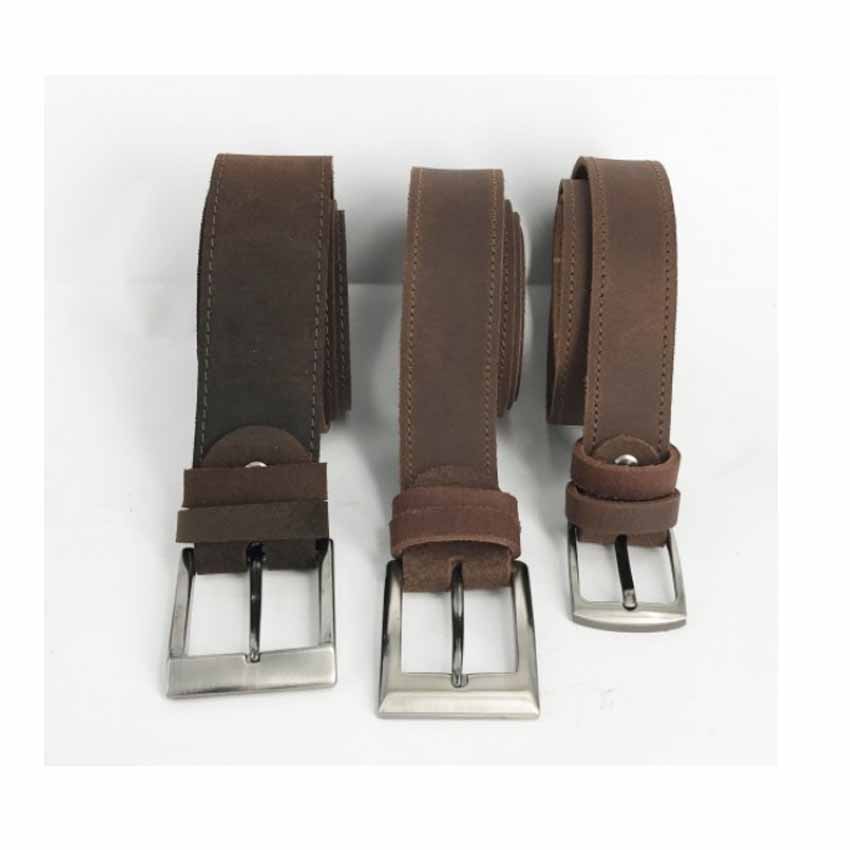 Δερμάτινη Ζώνη Κρούτα Λαδιού της Kouros KOU38505 trazeras|KOU38505