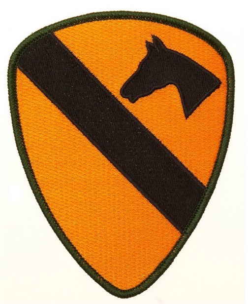 Υφασμάτινο Patch, US Cavalry της Van Os VAN39728 trazeras|VAN39728