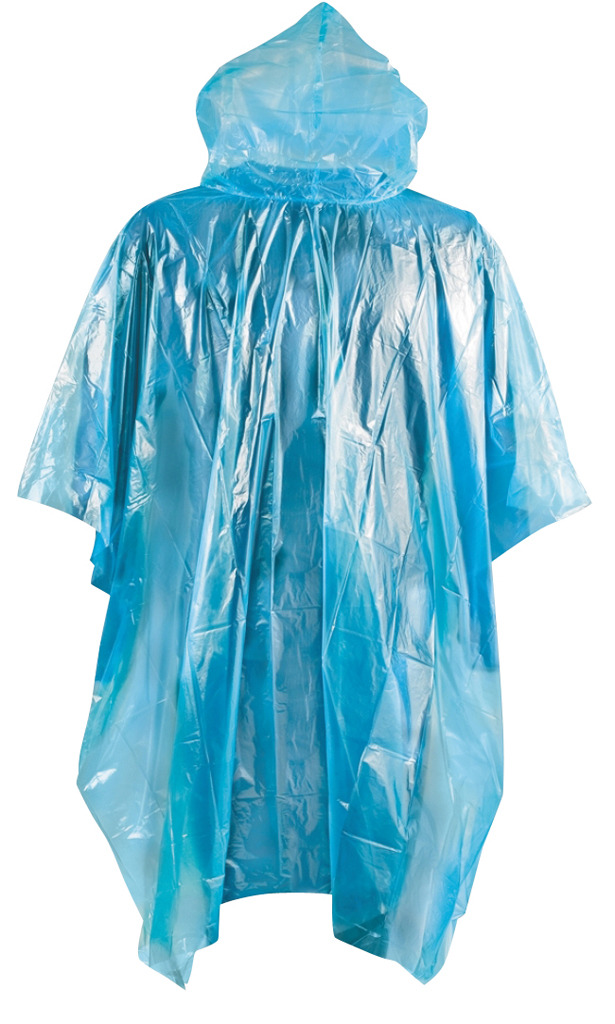 Αδιάβροχο Poncho PE Ενηλίκων (Eλαφρύ) της Compass UNI10263 trazeras|UNI10263