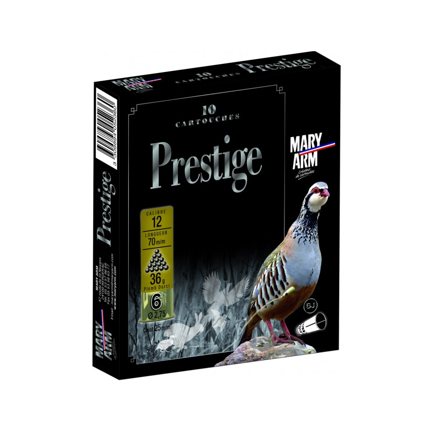 Φυσίγγια Πέρδικας Prestige 36 gr. της Mary Arm GOR51630 trazeras|GOR51630