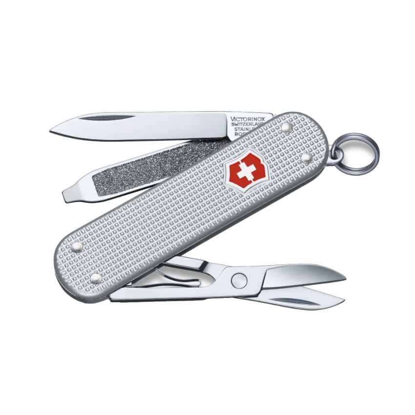 Πολυεργαλείο Pocket Knife Clasic Alox (Silver) της Victorinox CAR45235 trazeras|CAR45235