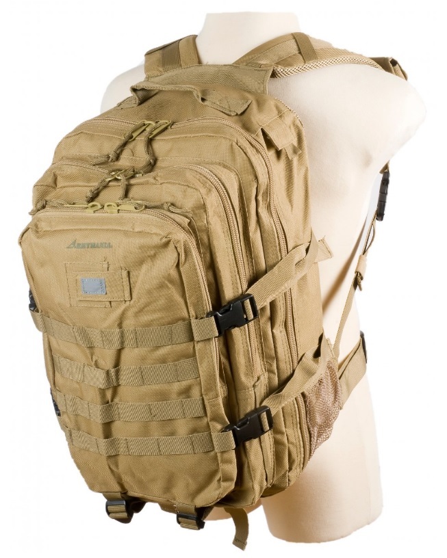 Επιχειρησιακό Σακίδιο Πλάτης HH-111149, Molle 35L (Coyote) της Armymania ARM44566 trazeras|ARM44566