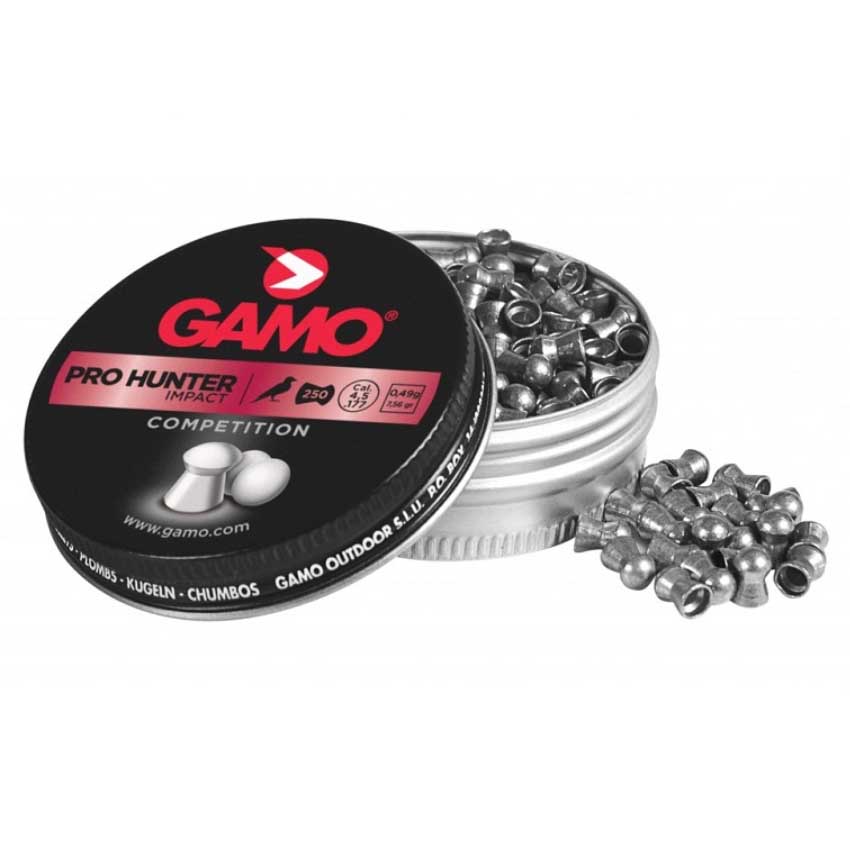 Βολίδες Pro Hunter 4,5mm με Επίπεδη Μύτη (500 τμχ.) της Gamo TOY41207 trazeras|TOY41207